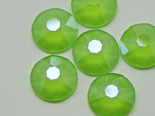 1 Gross 16ss CRYSTAL LIME HOT FIX European Rhinestones